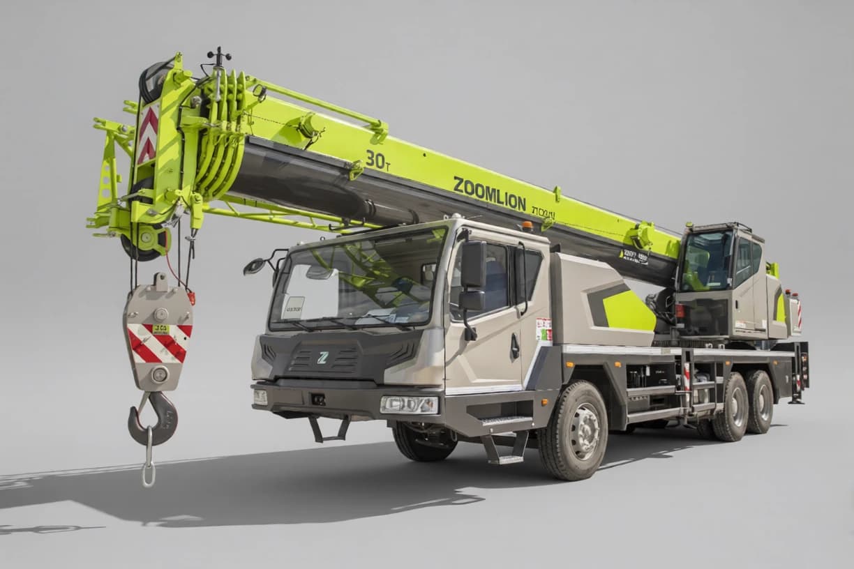 Автокран Zoomlion ZTC-300v: грузоподъемность 30 тонн для сложных монтажных работ в Витебске